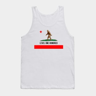 Bigfoot - State Flag - Lv.100 Clothing Tank Top